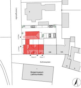 Schlossplatz 11 Lageplan