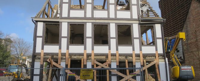 Erdarbeiten Abstützungen