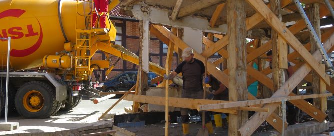 Betonage Erste Sohle