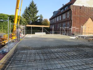 Betonage Geschossdecke Erdgeschoss