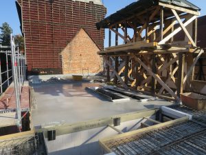 Betonage Geschossdecke Erdgeschoss
