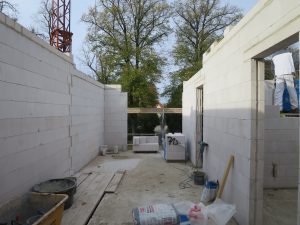 Mauerwerksarbeiten Neubau OG 1