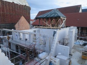 Maurerarbeiten 1. OG Haus 3