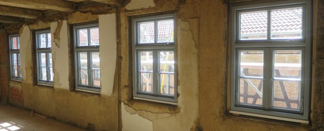 Einbau historische Fenster