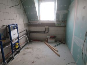 Trockenbauarbeiten und Sanitärarbeiten