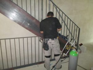 Montage Treppengeländer