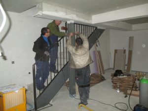 Montage Treppengeländer